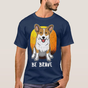 Gallois Corgi Chien Vintage T-shirt Premium Copier