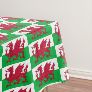 Gallois Drapeau & Pays de Galles nappe / décor Dr