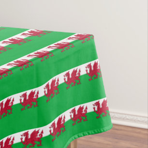 Gallois Drapeau & Pays de Galles nappe / décor Dr