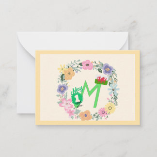 Gallois - May Day Merci Cartes