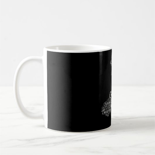 Gallois Slang Word Carte d'art Café Mug (Gauche)