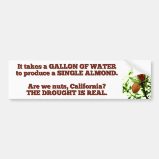 Gallon of Water California, Droge Bumpersticker