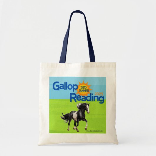 Gallop in de Canvas tas voor zomerlezen (Voorkant)