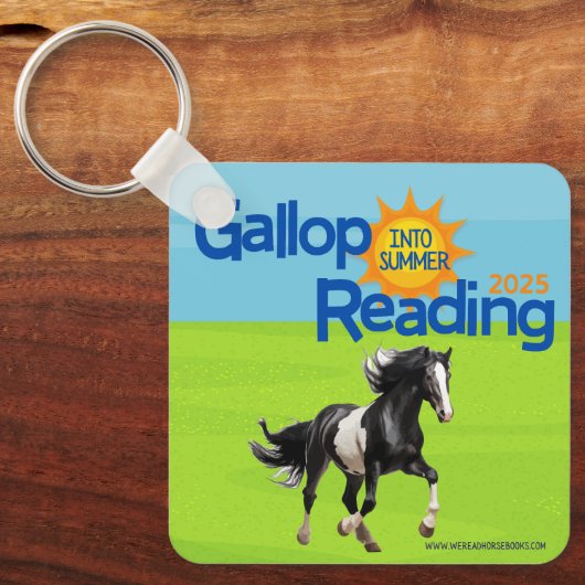Gallop in het Sleutelhanger van de zomerlezing (Voorkant)