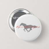 Gallop Ronde Button 5,7 Cm (Voorkant /achterkant)