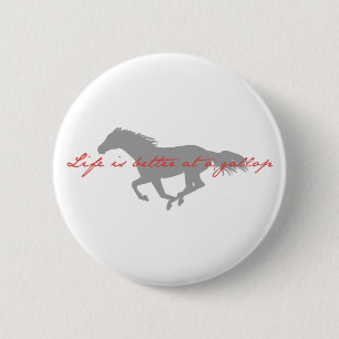 Gallop Ronde Button 5,7 Cm