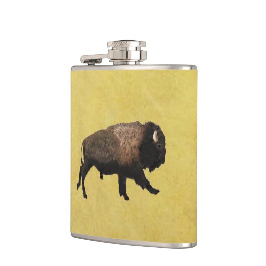 Galloping Bison Heupfles (Links)