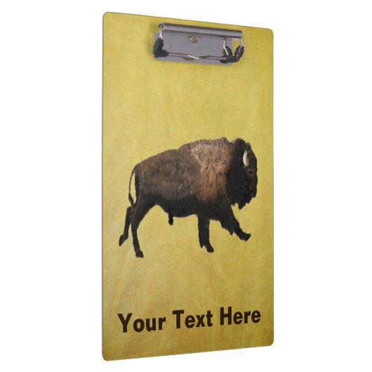 Galloping Bison Klembord (Rechts)