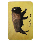Galloping Bison Magneet (Verticaal)