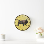 Galloping Bison Ronde Klok (Huis)