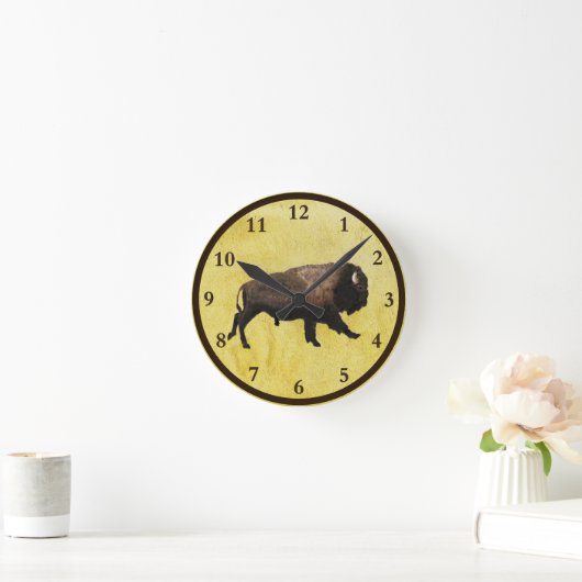 Galloping Bison Ronde Klok (Huis)