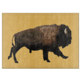 Galloping Bison Snijplank (Voorkant)