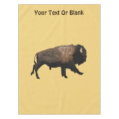 Galloping Bison Tafelkleed (Voorkant)