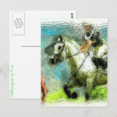 Galloping Briefkaart (Voorkant / Achterkant)