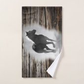Galloping de Wild Horse (Serviette à main)