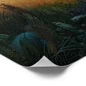 Galloping door de wei poster (Hoek)