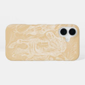 Galloping Horse – Edvard Munch – Personalized  iPhone 16 Hoesje (Achterkant horizontaal)