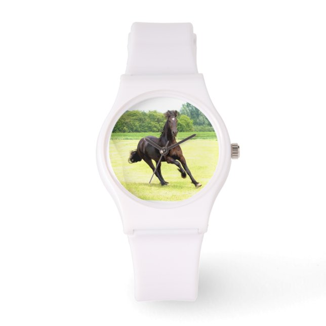 Galloping Horse Horloge (Voorkant)