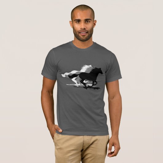 Galloping Horses T-shirt (Voorkant volledig)