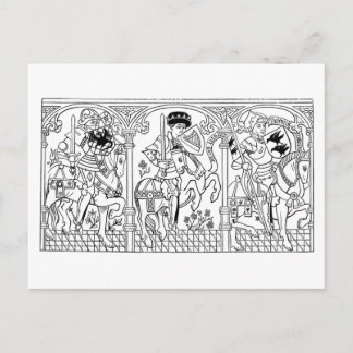 Galloping Knight briefkaart