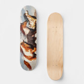 Galloping Mustangs Skateboard (Voorkant)