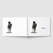 Galloping Thoroughbred Horse Et Rider Livre D'Invi (Complet)