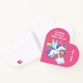 Galloping Unicorn Cupid’s Love Magic Notitieboek (Binnen)