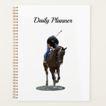 Galloping volbloed paard dagelijkse planner