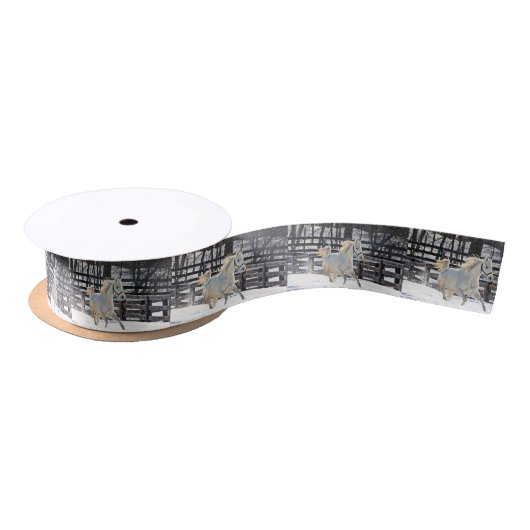 Galloping White Horse Lint (Spoel)