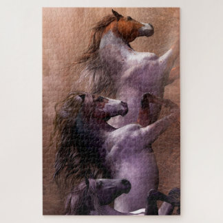 Galloping Wild Horses Jigpuzzles Legpuzzel