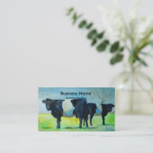 Galloway ceinturé effraye des cartes de visite de (Debout devant)