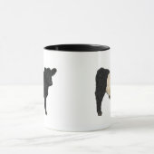 Galloway Steer Cutout Mok (Midden)