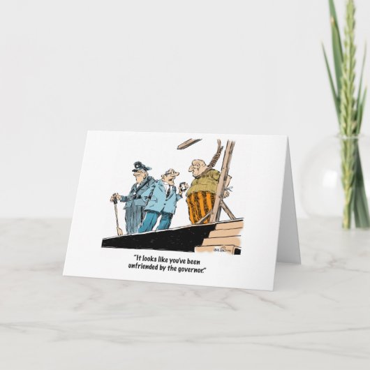 Gallows humor, bedankt om mijn vriend te zijn (Voorkant)