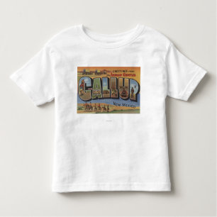 Gallup, New Mexico - Large Letter Scenes 2 Kinder Shirts