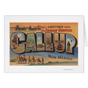 Gallup, Nouveau-Mexique - Scènes de grandes lettre