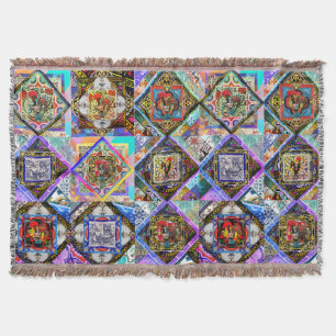 GALO DE BARCELONA, PORTUGESE VOLKSKUNST DEKEN