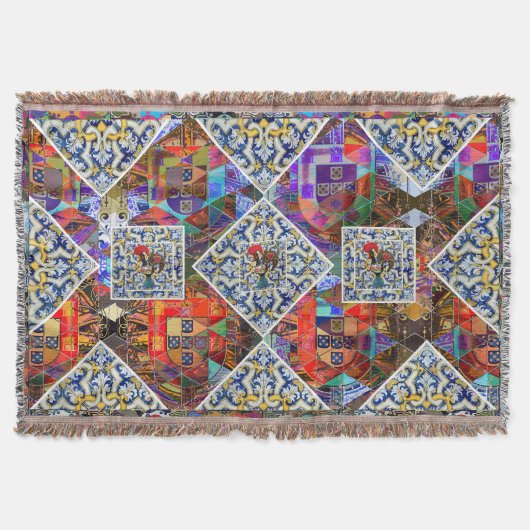 Galo de Barcelos, Portugal Deken (Voorkant)