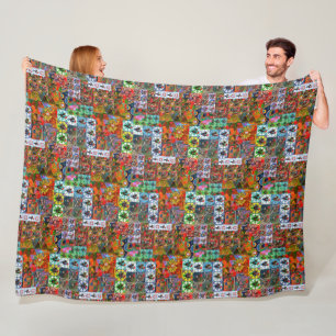 Galo de Barcelos, Portugal Fleece Deken