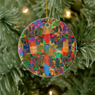 Galo de Barcelos, Portugal Keramisch Ornament