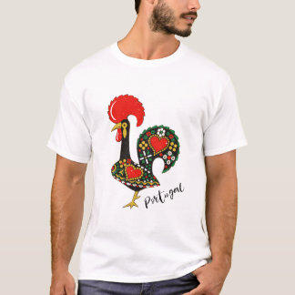 Galo de Barcelos Portugal Rooster T-shirt