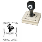 Galo de Briga Rubberstempel (Gestempeld)