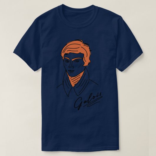 Galois T-shirt (Design voorkant)