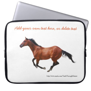 Galoping Thoroughbred Horse-laptophoes Laptop Sleeve