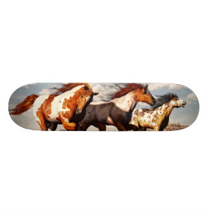 Galopperende Mustangs Skateboard