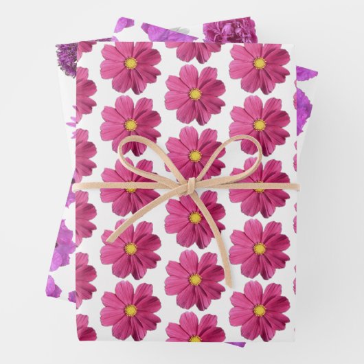 GALORE FLEURS ! Papier cadeau (En situation)