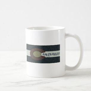 Galt's Golch - Rood wit en blauw combinatieontwerp Koffiemok