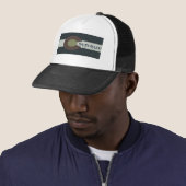 Galt's Golch - Rood wit en blauw combinatieontwerp Trucker Pet (In situ)