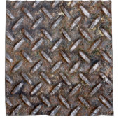 Galvanized Metal Douchegordijn (Voorkant)