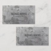 Galvanized Metal Kijk Visitekaartje (Voorkant / Achterkant)