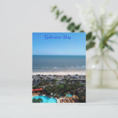 Galveston Bay Briefkaart (Staand voorkant)